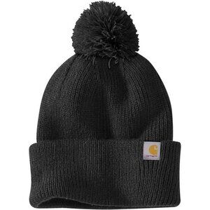 Carhartt Women's Knit Pom-Pom Cuffed Beanie